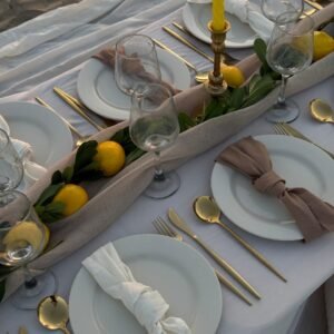Beach Dinner & Table Styling